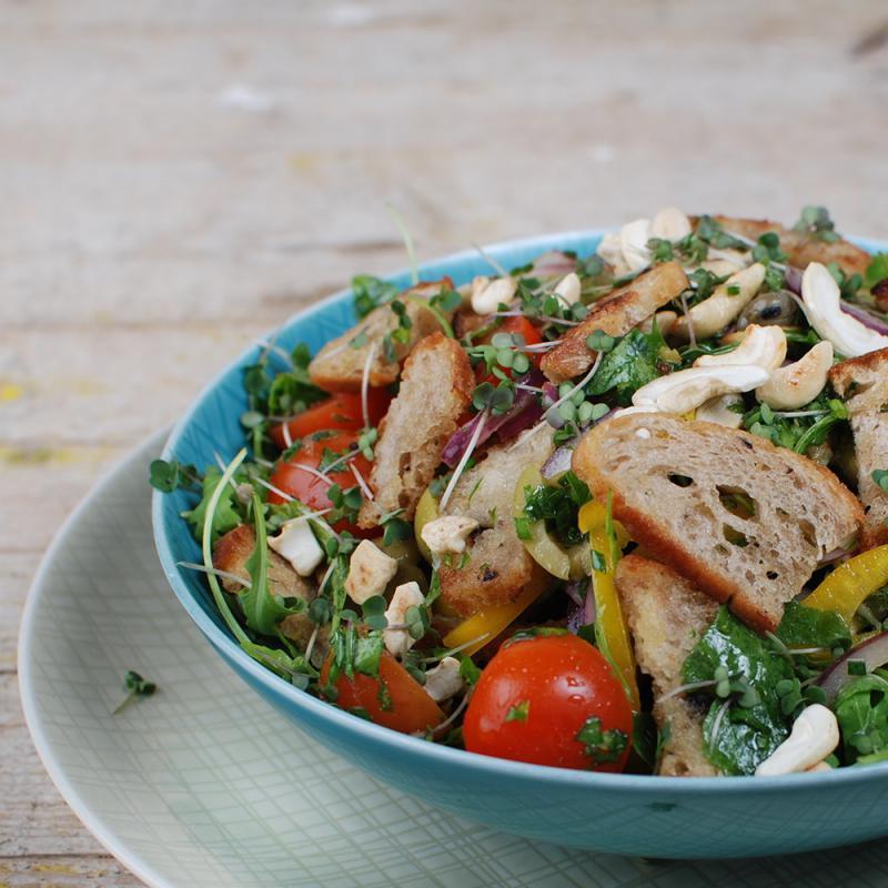 Brotsalat &amp;quot;Panzanella&amp;quot; | Rezept Biohof Achleitner