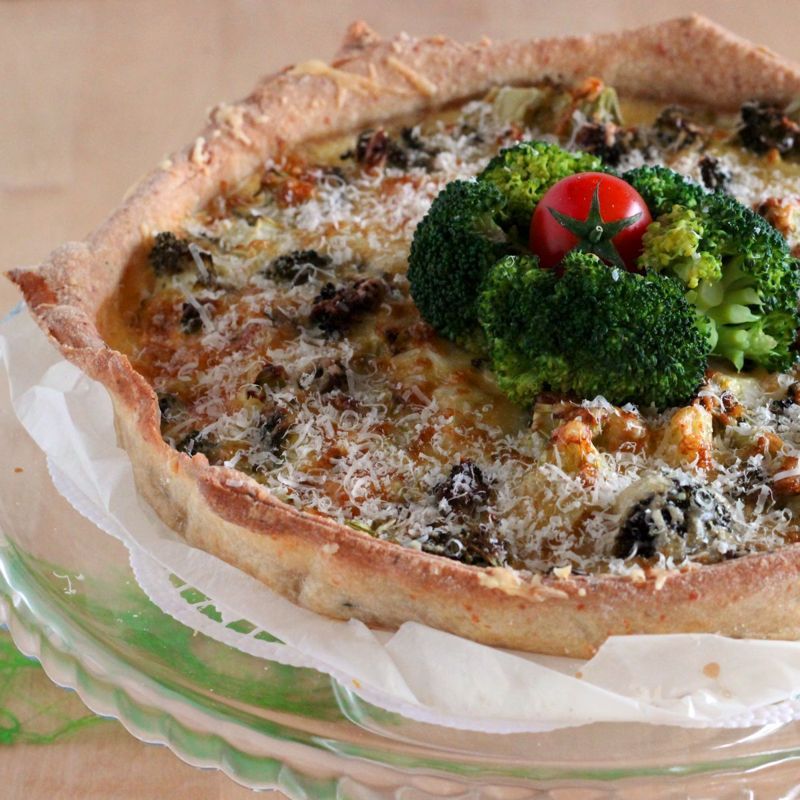 Brokkoli-Quiche | Rezept Biohof Achleitner