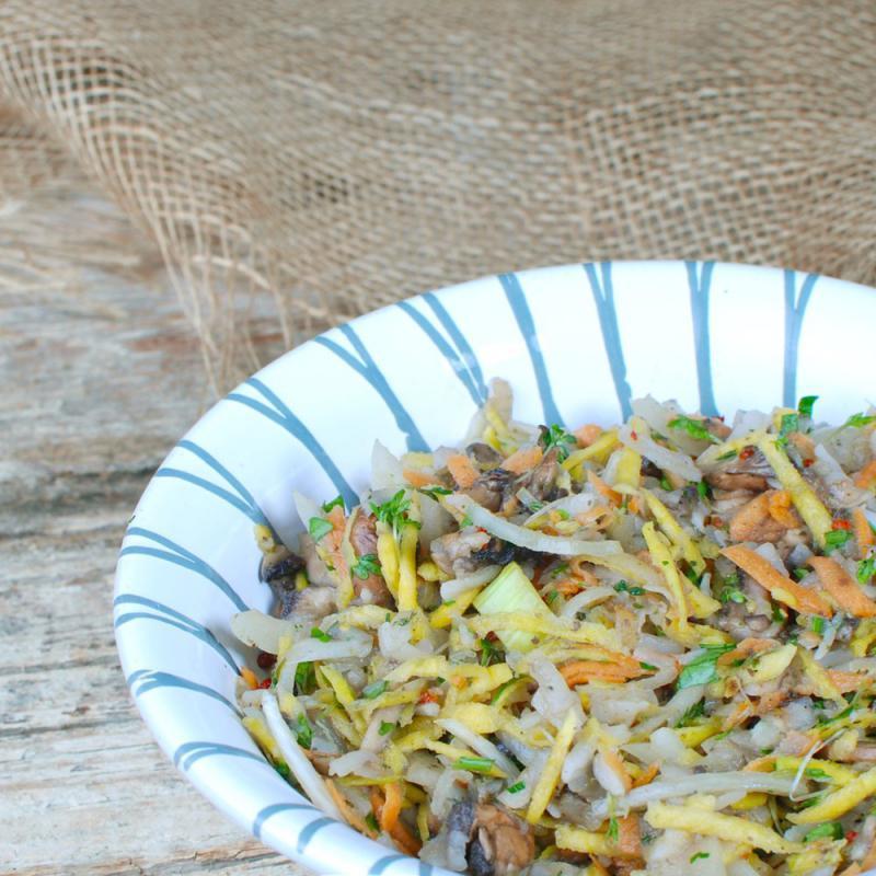 Yacon-Rohkostsalat | Rezept Biohof Achleitner