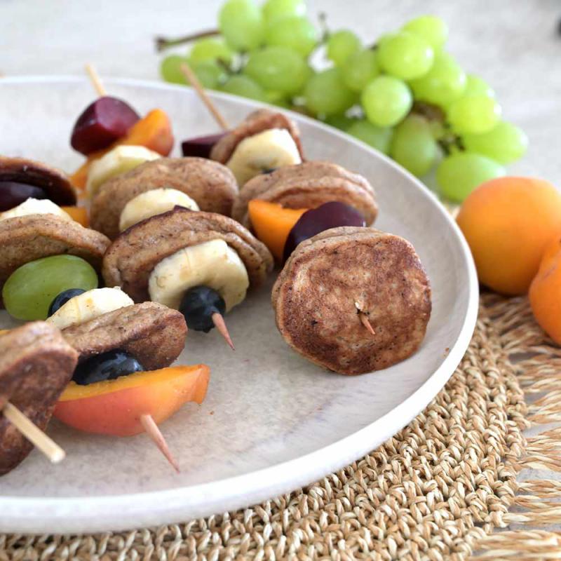 Mini Pancake-Spieße