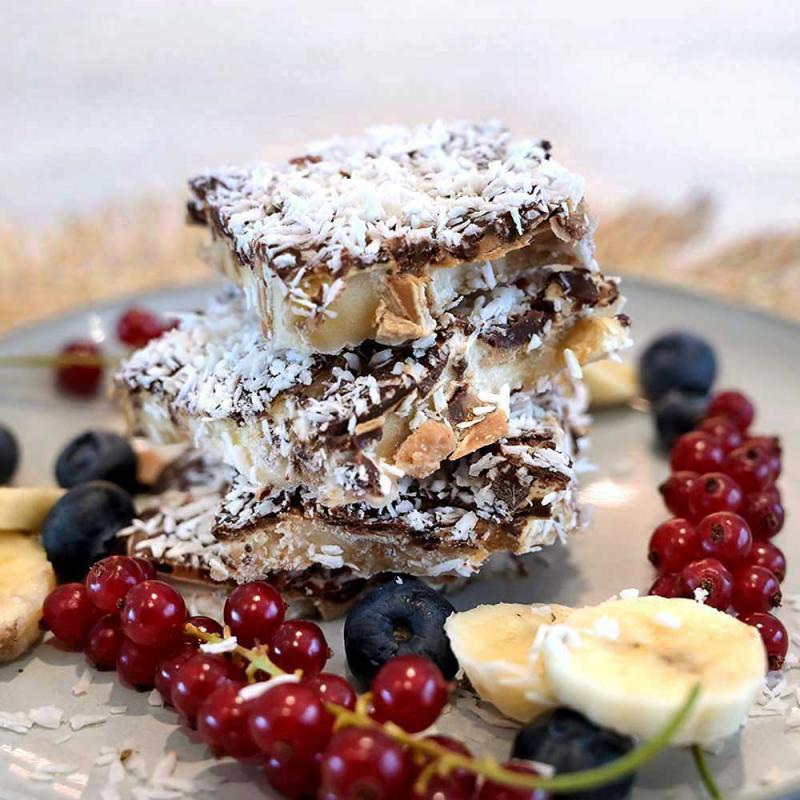 Eisige Bananen-Konfetti
