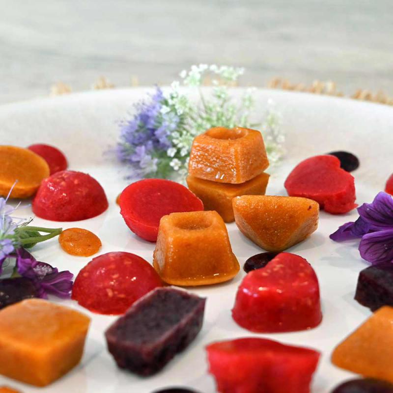 Bunte Fruchtgummis