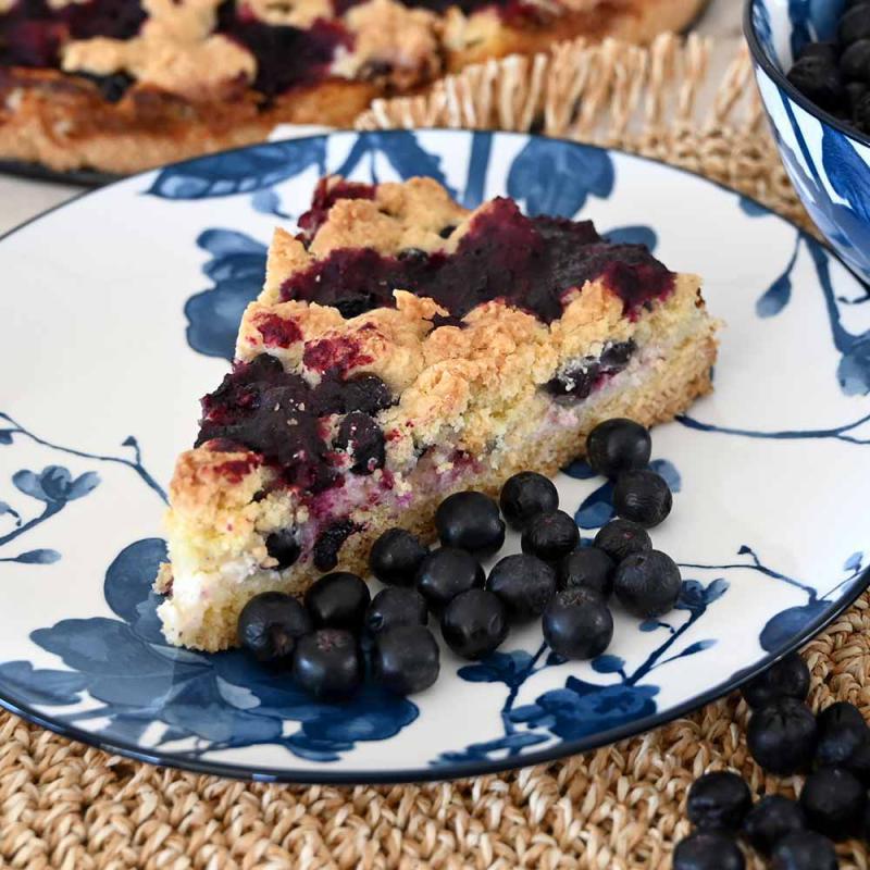 Aronia-Streuselkuchen