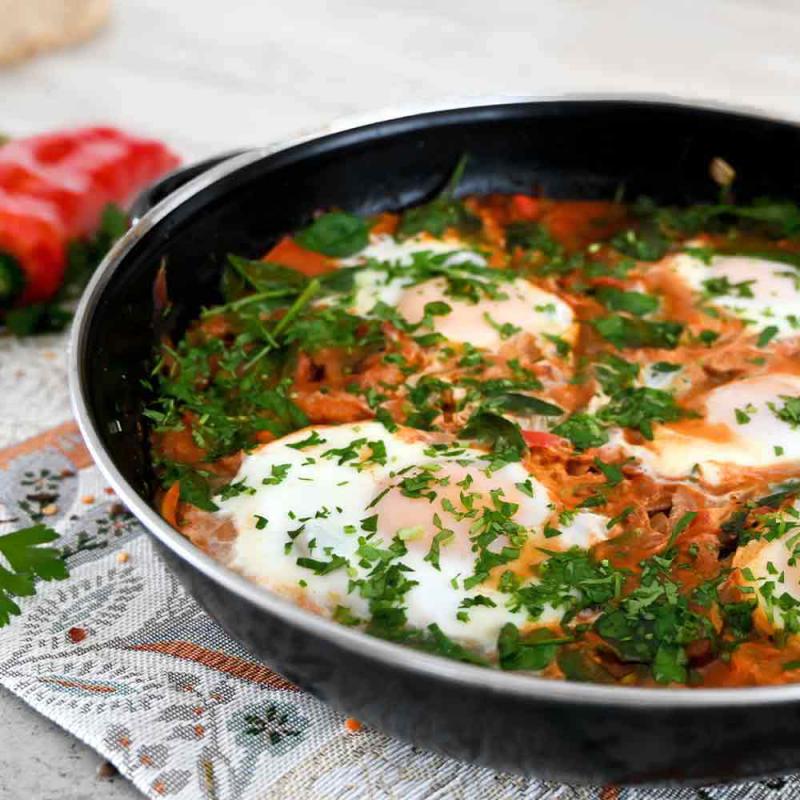 Linsen Shakshuka