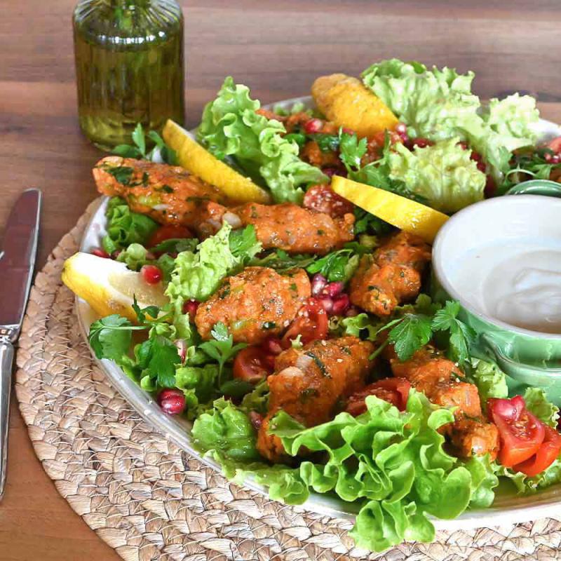 Türkische Linsen-Bulgur Köfte