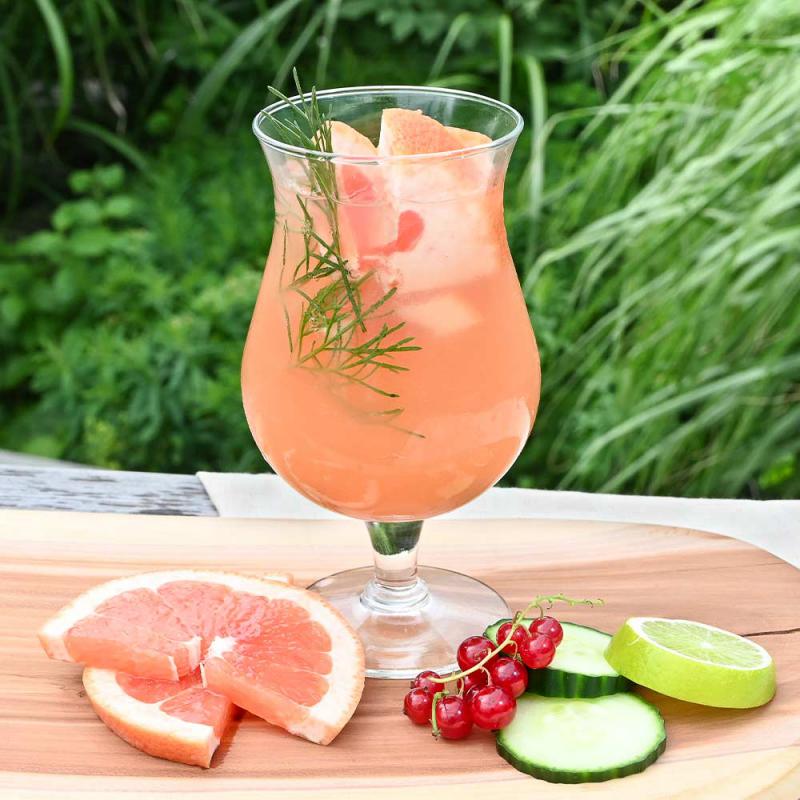 Pink Grapefruit Mocktail