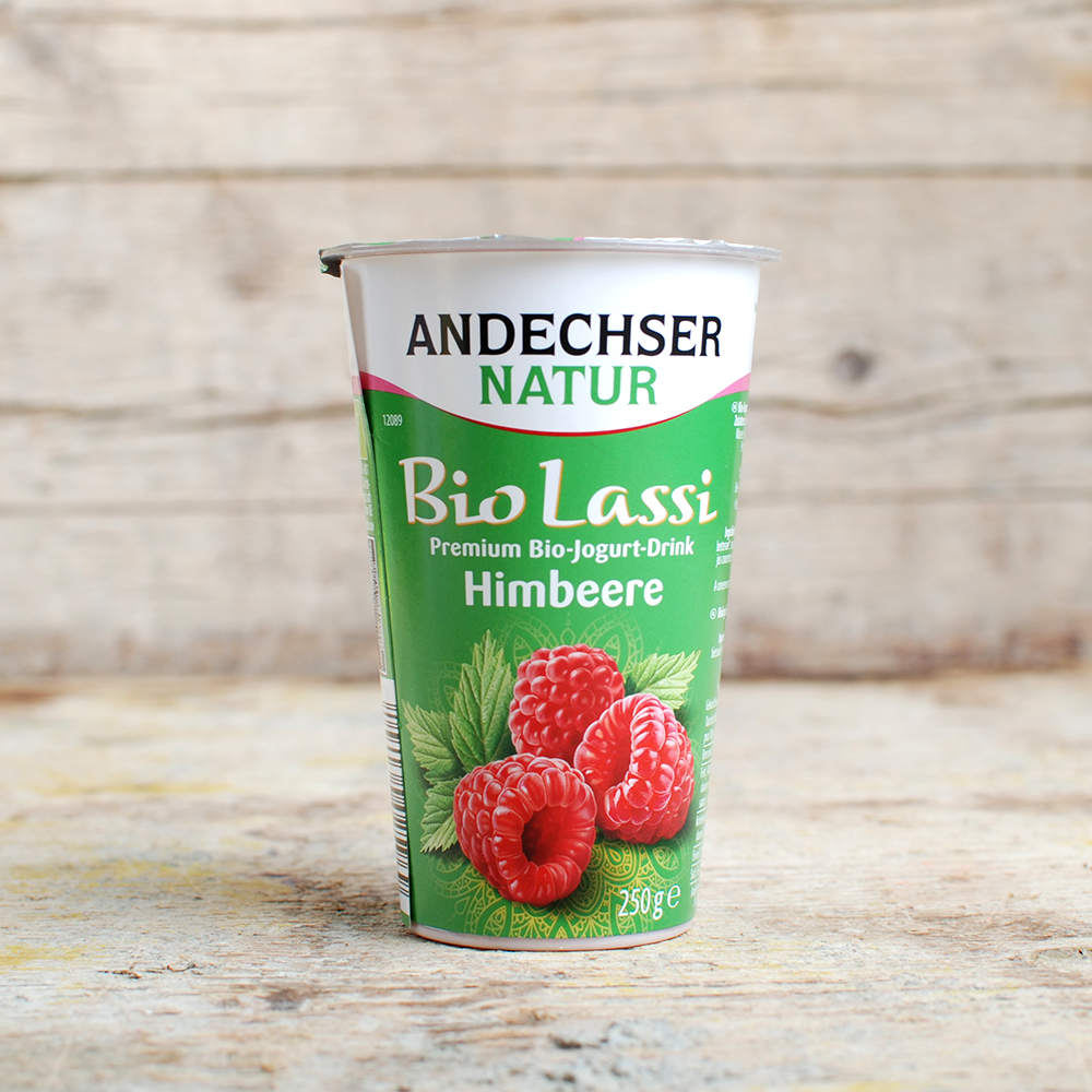 Lassi-Himbeer-Joghurt-Drink 250g | Biohof Achleitner