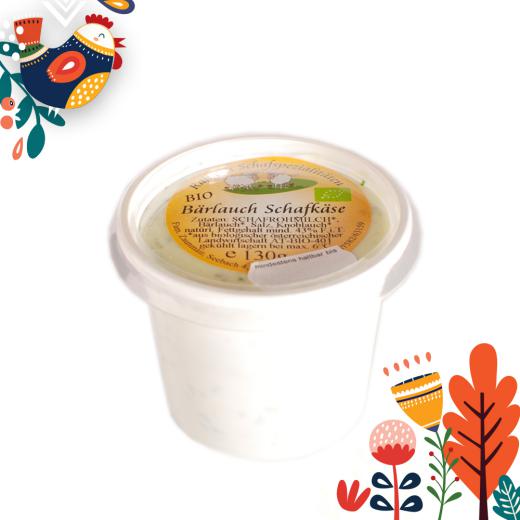 Schafstreichkäse Bärlauch 130g