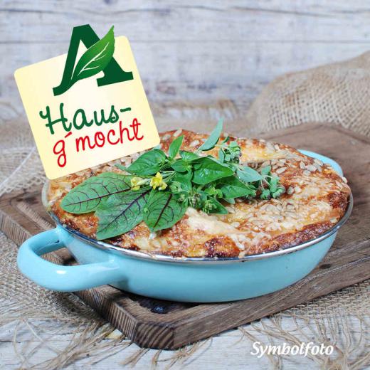 Spinatlasagne mit Rinderfaschiertem 500g