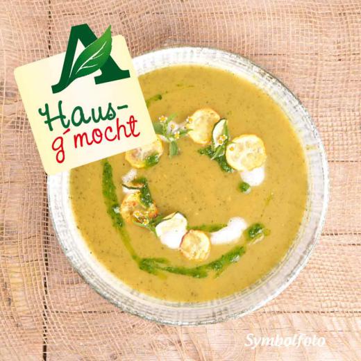 Hausg'mocht Zucchini-Currysuppe 410ml