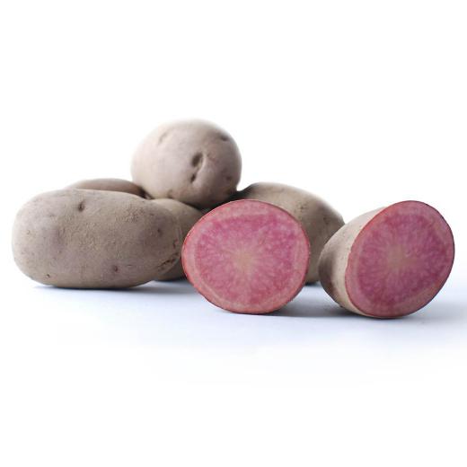 Erdäpfelraritäten rot