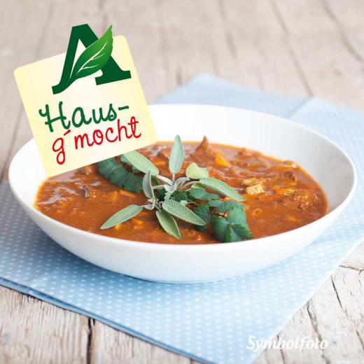Rahmgeschnetzeltes vom Rind in Paprika-Schwammerlsauce 410ml