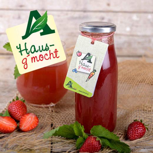 Hausg'mochter Erdbeersirup 250ml