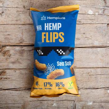 Hemp Flips Sea Salt 70g 
