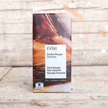 Dunkle Nougat 80g 