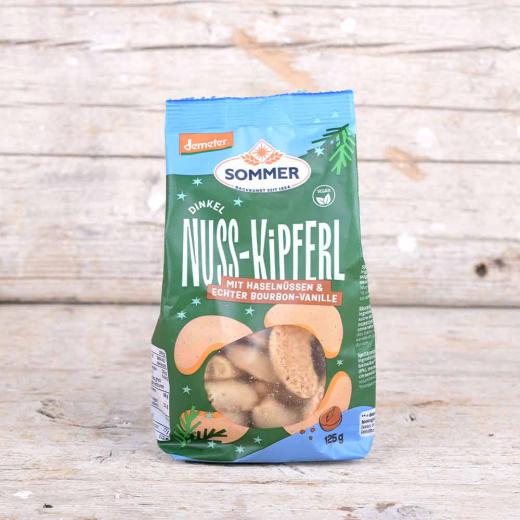Dinkel Nuss Kipferl 125g