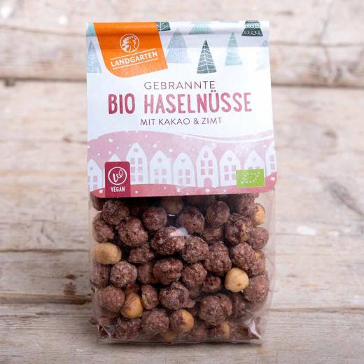 Gebrannte Haselnüsse Kakao Zimt 150g