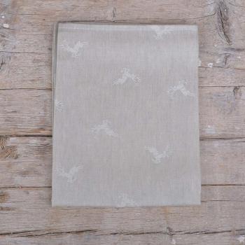 Gläsertuch "Hirsch" natur