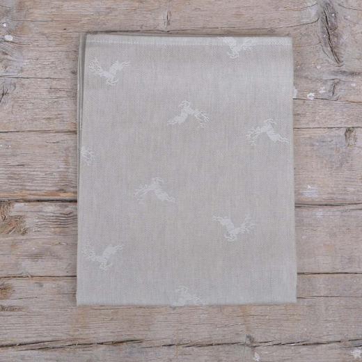 Gläsertuch "Hirsch" natur