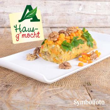 Hausg'mocht Serviettenschnitten mit Kürbis & Walnuss 400g