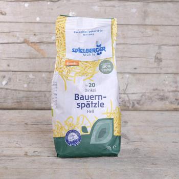 Dinkel Bauernsp&auml;tzle hell 500g 