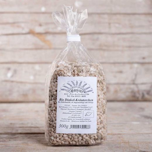 Dinkel Kr&auml;uters&uuml;ppchen 300g 