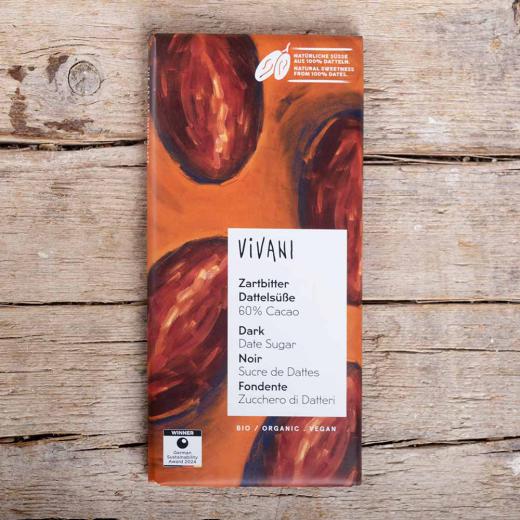 Zartbitter Dattels&uuml;&szlig;e 80g 