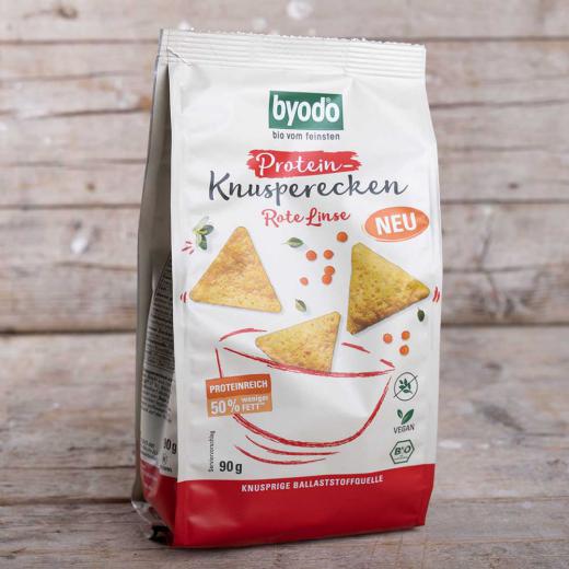 Protein Knuspereck Rote Linsen 90g