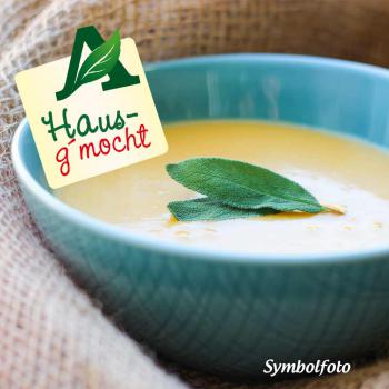Hausg'mocht Karotten Kokoscremesuppe