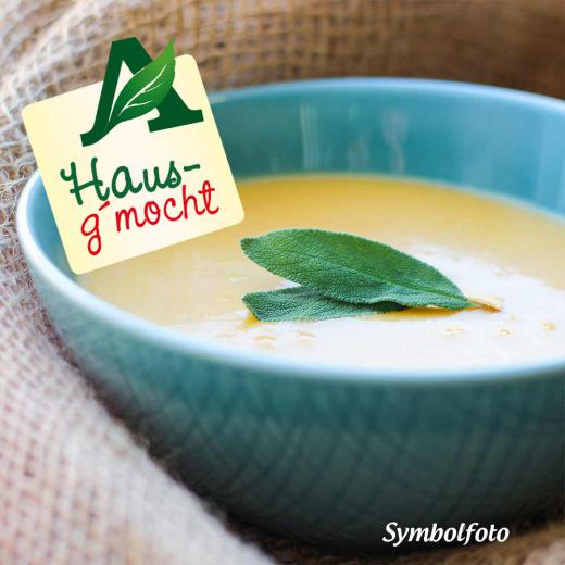 Hausg'mocht Karotten Kokoscremesuppe
