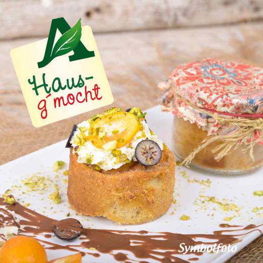 Hausg'mocht K&auml;sekuchen im Glas 192ml