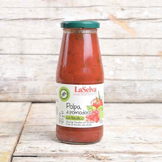 Polpa Pomodoro Basilikum 425g
