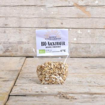 Probe Nackthaferflocken 40g