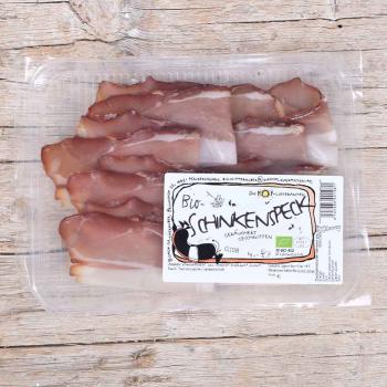 Schinkenspeck aufgeschnitten 
