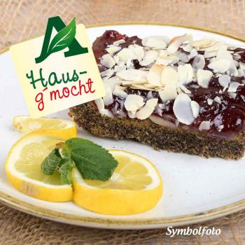 Hausg'mocht Mohnschnitte 2 Stk.