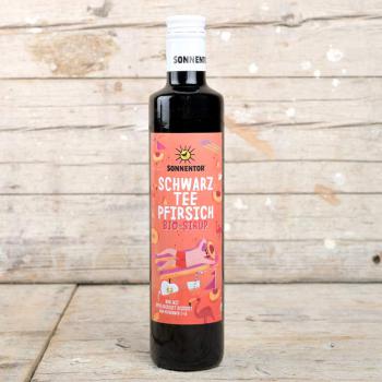Sirup Schwarztee Pfirsich 500ml 