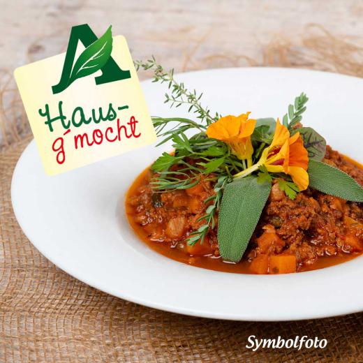 Hausg'mocht Bolognese 